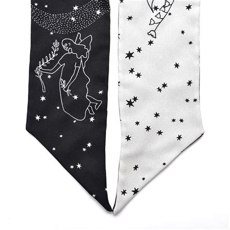 Christian Dior 1947 Zodiac Virgo Mitzah Scarf